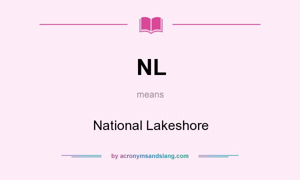 What does NL mean? It stands for National Lakeshore