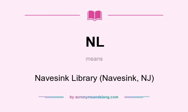 What does NL mean? It stands for Navesink Library (Navesink, NJ)
