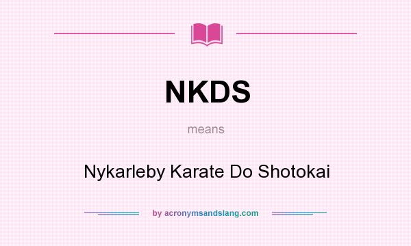What does NKDS mean? It stands for Nykarleby Karate Do Shotokai