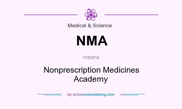 What does NMA mean? It stands for Nonprescription Medicines Academy