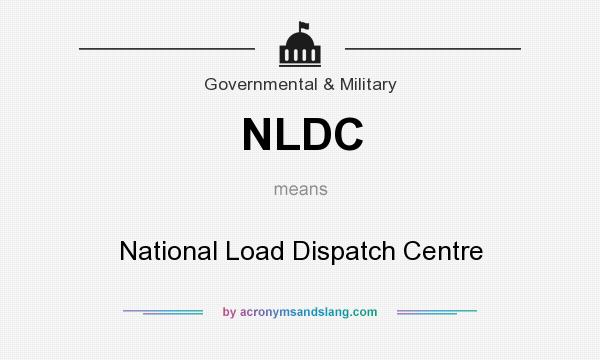 What does NLDC mean? It stands for National Load Dispatch Centre