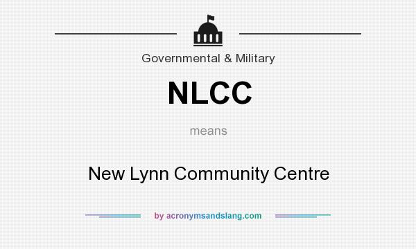 What does NLCC mean? It stands for New Lynn Community Centre