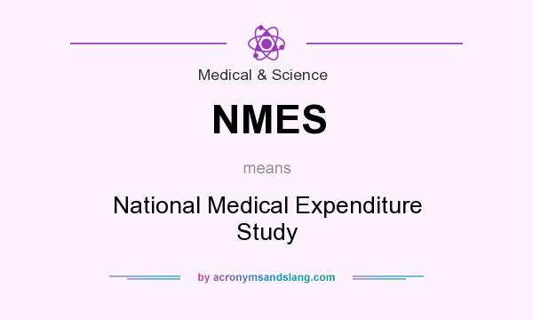 What does NMES mean? It stands for National Medical Expenditure Study