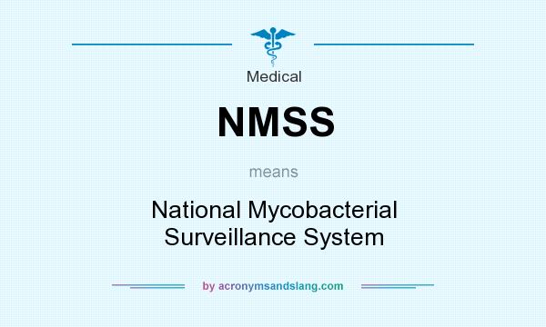 What does NMSS mean? It stands for National Mycobacterial Surveillance System