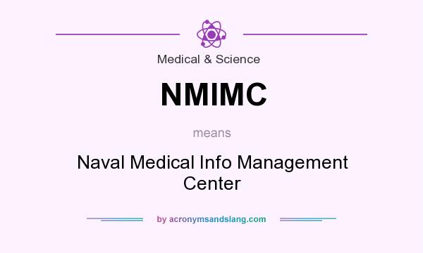 What does NMIMC mean? It stands for Naval Medical Info Management Center