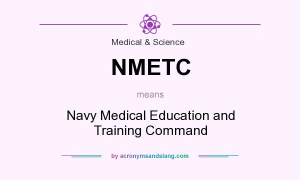 What does NMETC mean? It stands for Navy Medical Education and Training Command