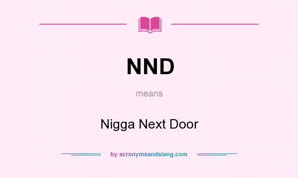 Nigga mean