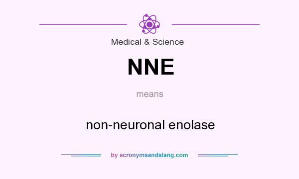 What does NNE mean? It stands for non-neuronal enolase