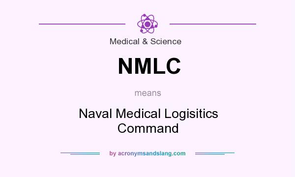 What does NMLC mean? It stands for Naval Medical Logisitics Command