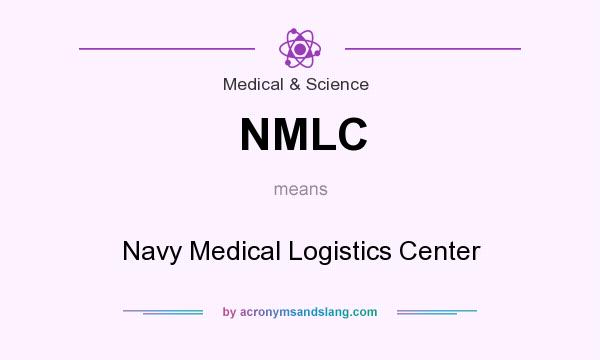 What does NMLC mean? It stands for Navy Medical Logistics Center