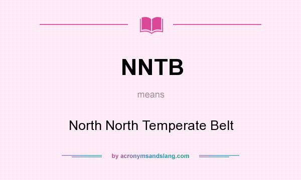 What does NNTB mean? It stands for North North Temperate Belt