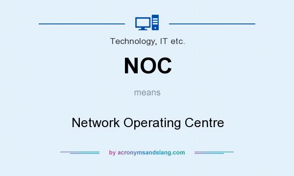 What does NOC mean? It stands for Network Operating Centre