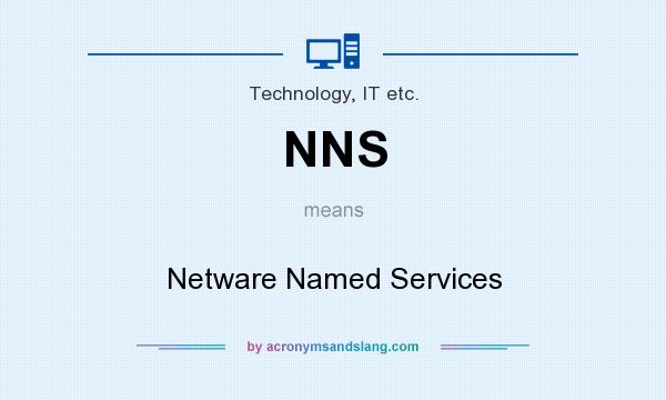 What does NNS mean? It stands for Netware Named Services
