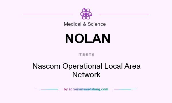 What does NOLAN mean? It stands for Nascom Operational Local Area Network