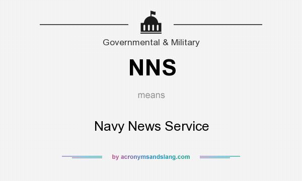 What does NNS mean? It stands for Navy News Service