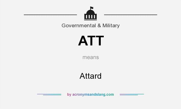 What does ATT mean? It stands for Attard