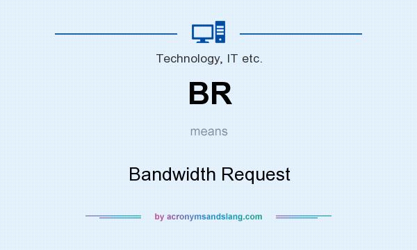 What does BR mean? It stands for Bandwidth Request