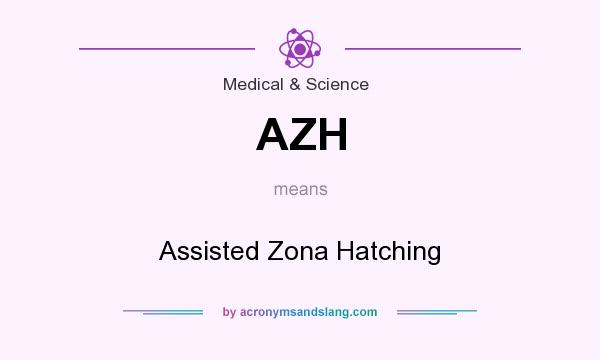 What does AZH mean? It stands for Assisted Zona Hatching