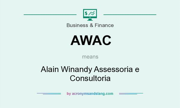 What does AWAC mean? It stands for Alain Winandy Assessoria e Consultoria