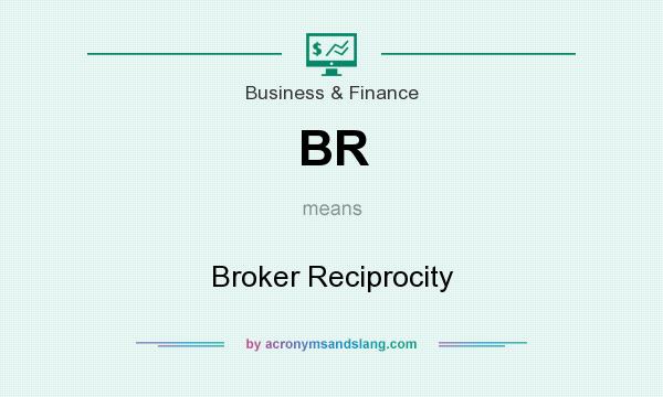 What does BR mean? It stands for Broker Reciprocity