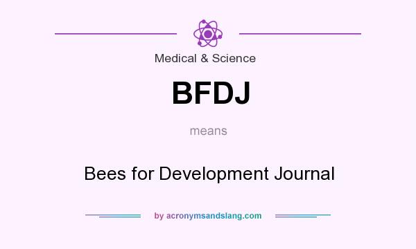 What does BFDJ mean? It stands for Bees for Development Journal