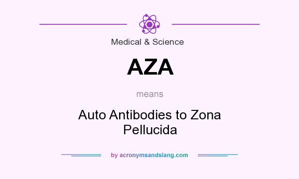 What does AZA mean? It stands for Auto Antibodies to Zona Pellucida