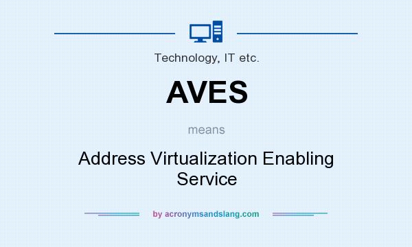 What does AVES mean? It stands for Address Virtualization Enabling Service