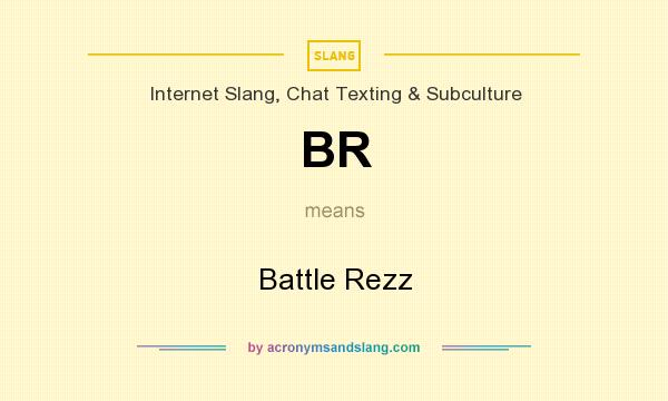 What does BR mean? It stands for Battle Rezz
