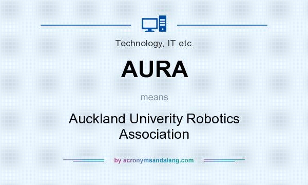 What does AURA mean? It stands for Auckland Univerity Robotics Association