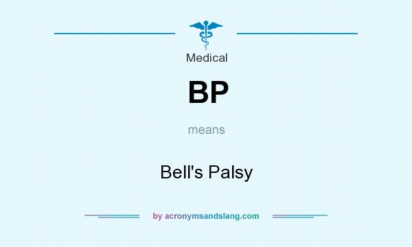 What does BP mean? It stands for Bell`s Palsy
