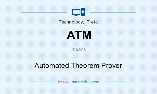 What does ATM mean? It stands for Automated Theorem Prover