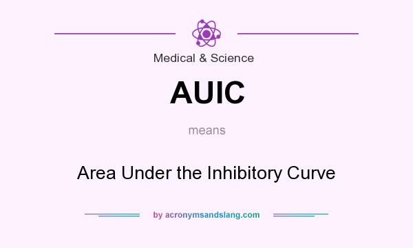 What does AUIC mean? It stands for Area Under the Inhibitory Curve