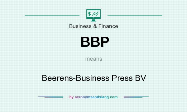 What does BBP mean? It stands for Beerens-Business Press BV