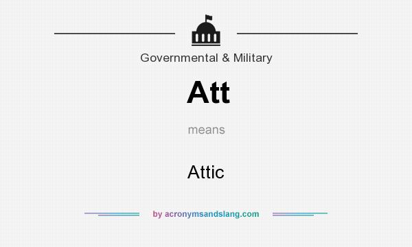 What does Att mean? It stands for Attic