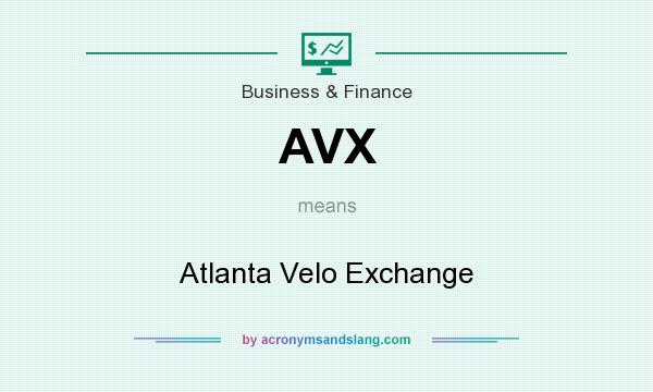 What does AVX mean? It stands for Atlanta Velo Exchange