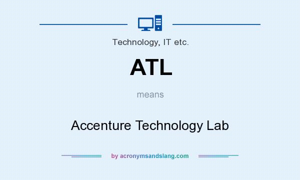 What does ATL mean? It stands for Accenture Technology Lab