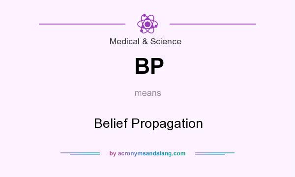 What does BP mean? It stands for Belief Propagation