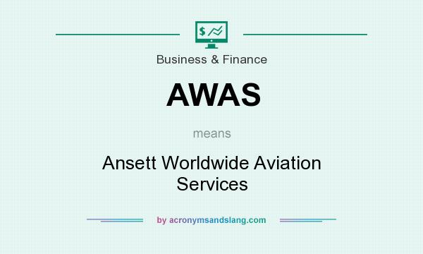 What does AWAS mean? It stands for Ansett Worldwide Aviation Services