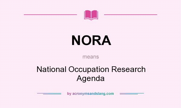 nora-national-occupation-research-agenda-in-undefined-by