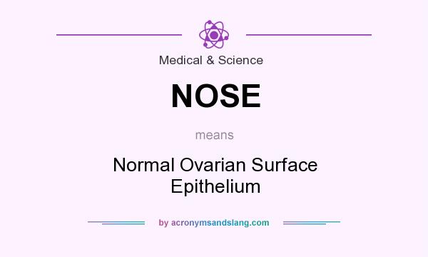 What does NOSE mean? It stands for Normal Ovarian Surface Epithelium