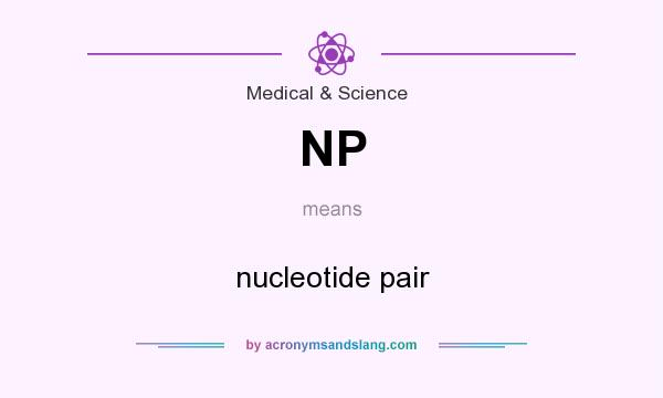 What does NP mean? It stands for nucleotide pair