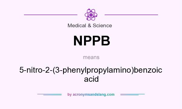 What does NPPB mean? It stands for 5-nitro-2-(3-phenylpropylamino)benzoic acid