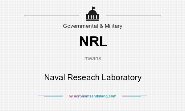 What does NRL mean? It stands for Naval Reseach Laboratory