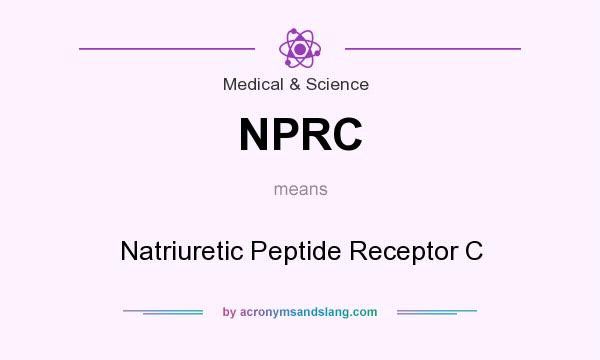 What does NPRC mean? It stands for Natriuretic Peptide Receptor C