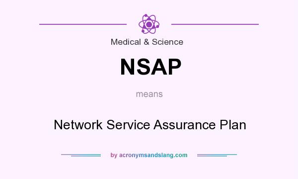What does NSAP mean? It stands for Network Service Assurance Plan