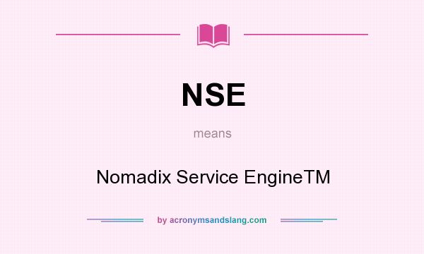 What does NSE mean? It stands for Nomadix Service EngineTM