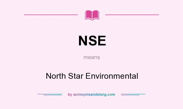 What does NSE mean? It stands for North Star Environmental