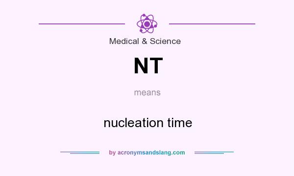 What does NT mean? It stands for nucleation time
