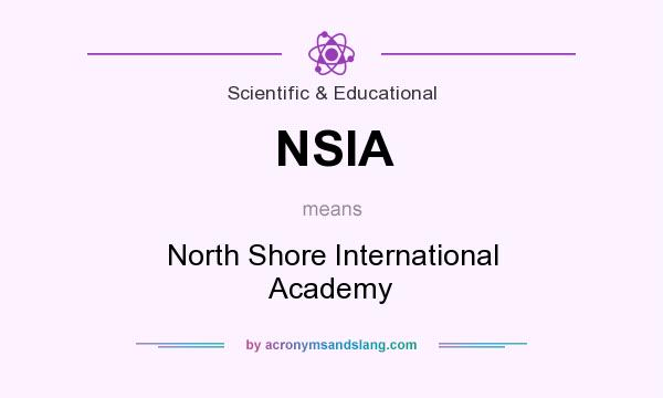 What does NSIA mean? It stands for North Shore International Academy