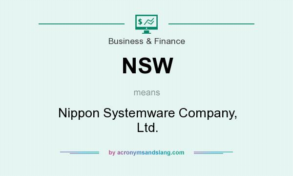 What does NSW mean? It stands for Nippon Systemware Company, Ltd.